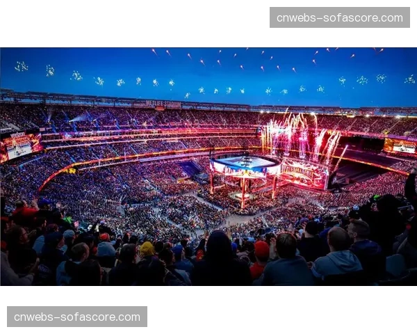 WWE摔角狂热大赛连续第二年在拉斯维加斯忠诚体育场举办